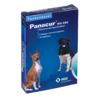 Panacur KH 500 mg 10 Tabletten