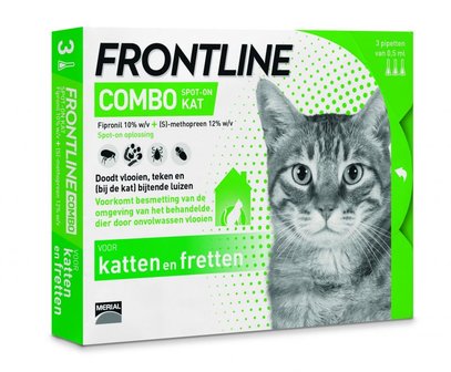 Frontline Combo Kat 3 x 0,5 ml