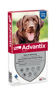 Advantix 400/2000 Dog (25 - 40kg) 4 x 4,0 ml